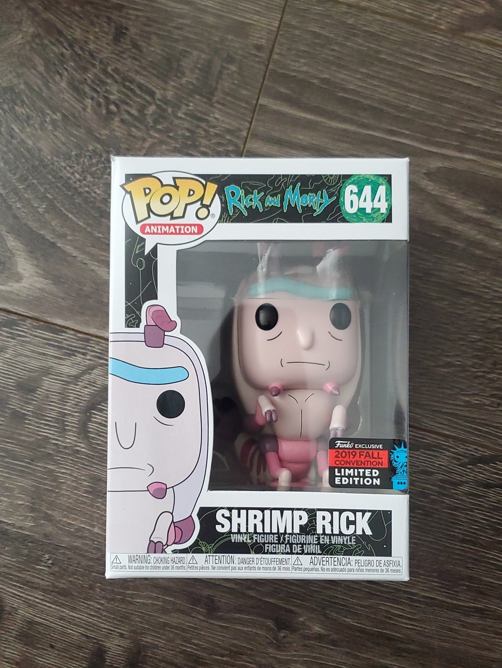 Funko Pop Animation Shrimp Rick #644 - Rick and Morty Vinyl Figure